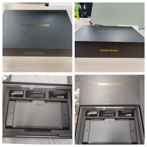 13.3 inch xách tay máy tính xách tay màn hình Extender máy tính xách tay kép ba Quad Màn hình hiển thị Máy Trạm có thể gập lại chủ màn hình - Product Image 6