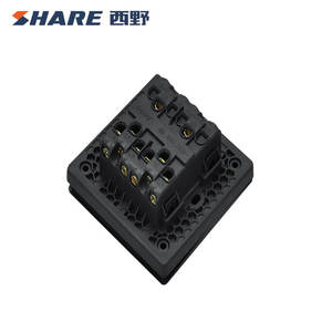 BS 86*86สวิตช์ไฟฟ้า PMMA แผง1/2/3/4แก๊ง1/2/วิธีที่ปานกลางโครเมี่ยมประเภทหุ้นโรงงานรับประกัน15ปีตัวอย่างฟรี - Product Image 4