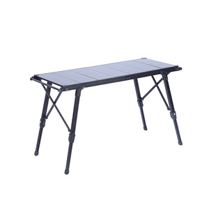2024 Hauteur Réglable <span class=keywords><strong>Camping</strong></span> En Plein Air Pliable En Aluminium Portable Meubles D'extérieur IGT Table - Product Image 1