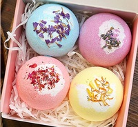 Vente en gros, livraison rapide, boules de bain exfoliantes, huile essentielle, douche hydratante, accessoires de nettoyage corporel