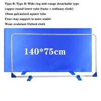 OEM Haute Qualité 75*140cm Rectangle 420D Oxofrd Tissu Tennis De Table Baffle Barrière Surround Bloc pour Match