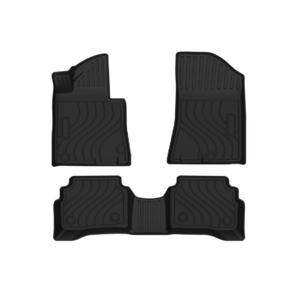 Nuevo diseño 3D 5D fibra de carbono TPE accesorios de coche alfombrillas antideslizantes alfombrillas de coche para Hyundai Sonata Hybrid 2025 - Product Image 1