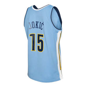 เสื้อบาสเก็ตบอลผู้ชาย nikola jokic เสื้อปักโลโก้กีฬาคลาสสิก - Product Image 6