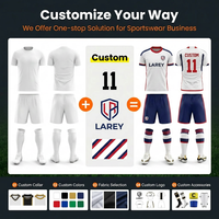 Maillots de football rétro personnalisés, imprimés numériquement, respirants, tenues d'été, uniformes courts, fabriqués par sublimation, équipement complet