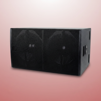 Haut-parleur stéréo passif étanche AG PI218, puissance maximale 6400W, impédance 4 ohms, sensibilité 106dB, réponse en fréquence 42Hz-200Hz