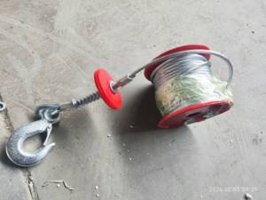 Mini Polipasto Eléctrico Premium PA 600 con Motor de Cobre Puro, Cable de Acero de 6m/12m, Pequeña <span class=keywords><strong>Grúa</strong></span> de Elevación para Taller Industrial - Product Image 6