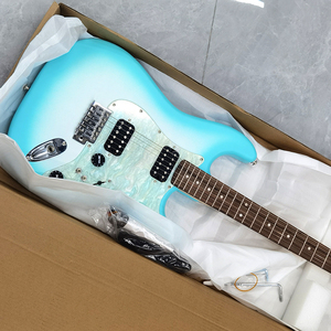 Guitarra eléctrica GALYDA mate con opción de intercambio entre pastillas simples/dobles, mástil de arce y cuerpo de palisandro. - Product Image 1