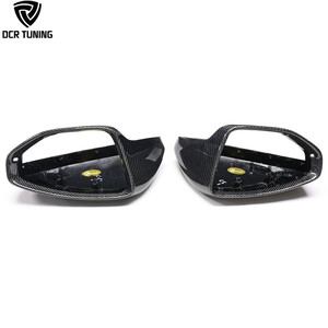 Copertura Specchietto Auto in Fibra di Carbonio LHD di Ricambio per <span class=keywords><strong>Audi</strong></span> A6 S6 <span class=keywords><strong>RS6</strong></span> C8 A7 S7 RS7 A8 2018+ Guscio Specchietto Laterale Telaio Specchietto Retrovisore - Product Image 4