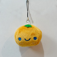 Pêche fruit en peluche jouet petite poupée porte-clés sac à dos pendentif pomme poupée saisir machine poupée bijoux source