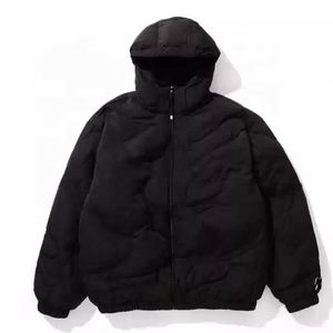 Chaqueta de Invierno Personalizada para Hombre, Talla Grande, Estilo Punk, con Cierre, Corta, Resistente al Viento, para Exteriores - Product Image 3