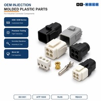 Moulage par injection de haute précision sur mesure pour connecteurs industriels avec opérations secondaires