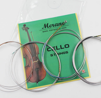 Corde de violoncelle enveloppée d'acier et de nylon d'emballage scellé de timbre doux de vibration uniforme professionnel