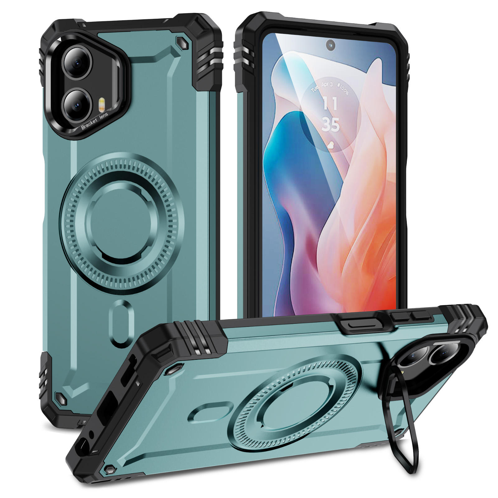 สีเขียวอมเทา