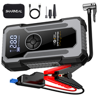 Démarreur d'urgence portable 12 V pour batterie de voiture, pour jusqu'à 10 L de diesel ou 7 L d'essence