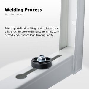 Staffa di Saldatura Manuale in Acciaio Zincato Boruida per Unità Esterna di Condizionatori d'Aria - Product Image 3