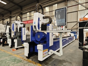 Jinan <span class=keywords><strong>4</strong></span> trục máy cắt <span class=keywords><strong>laser</strong></span> ống vuông kim loại ống tròn cắt CNC kim loại máy cắt <span class=keywords><strong>laser</strong></span> nhà sản xuất - Product Image 5