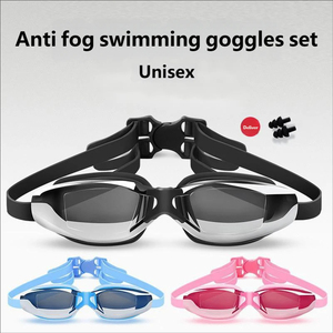 แว่นตาว่ายน้ำกรอบเล็ก ป้องกันน้ำ ป้องกันฝ้า ป้องกันรังสียูวี เป็นมิตรกับสิ่งแวดล้อม ดีไซน์ทันสมัย ชุบเคลือบอย่างดี สำหรับสายตาสั้น - Product Image 2