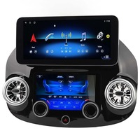 Papan layar sentuh Android 13, dengan Panel AC sentuh untuk Mercedes Benz Vito 2016-2023 Video mobil Autoradio 360 bawaan