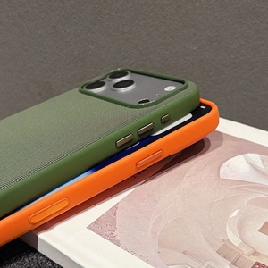 <span class=keywords><strong>Coque</strong></span> de téléphone en tissu tissé Techwoven pour <span class=keywords><strong>iPhone</strong></span> Air <span class=keywords><strong>11</strong></span> 12 13 14 15 16 17 Pro Max, compatible avec la charge sans fil, <span class=keywords><strong>coque</strong></span> magnétique tissée - Product Image 3