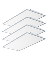Panneau lumineux LED 2FTX2FT 130Lm/W 40W 72W CCT, puissance sélectionnable 5000K 4000K, ETL CE, éclairage commercial pour plafond suspendu