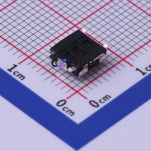 UK-B0230G25-SP25Y Tactile Switch SMD-4P,6.2x6.2mm Switch Single Pole Single Throw Round Button 2.5N Vertical Mount - Product Image 2