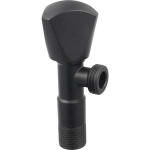 HEZEE stile europeo OEM Hotel rubinetto lavabo valvola doccia in ottone valvola acqua lente apertura a triangolo valvola - Product Image 1