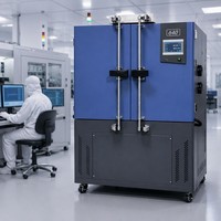 Cámara de Prueba Climática Vertical de Doble Puerta con Temperatura y Humedad Constantes, Equipo de Laboratorio de Estabilidad Climática, Proveedor de Fábrica