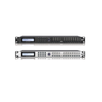Prosesor Audio DSP Digital 4 Input 8 Output tipe pasif yang dikendalikan perangkat lunak