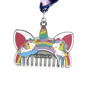 Medaglia Personalizzata <span class=keywords><strong>Rock</strong></span> <span class=keywords><strong>n</strong></span> <span class=keywords><strong>Roll</strong></span> per Festival Musicali, Premio in Metallo 3D con Nastro - Product Image 3