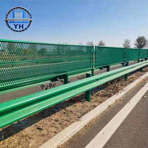 Barandilla de Seguridad para Carreteras con Viga en W de Longitud Personalizada, Barrera de Seguridad de Tres Vigas para Carreteras, Barandilla de Tres Ondas para Protección de Seguridad - Product Image 2