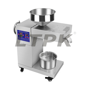 เครื่องทำน้ำมันแบบกดเย็นอัตโนมัติ D06 สำหรับธุรกิจ ขายดีในมาซอน เหมาะสำหรับถั่วลิสง ถั่วเหลือง มะกอกขนาดเล็ก พร้อมชุดผลิตน้ำมันครบวงจร - Product Image 5
