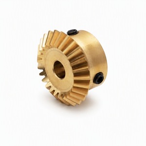 Engranaje Cónico de Latón en Miniatura, Biselado de 90 Grados, Relación 1:1, Módulo 0.4 0.5 0.6 0.8 1.0, Engranaje Cónico de Módulo Pequeño, 15-30 Dientes - Product Image 1