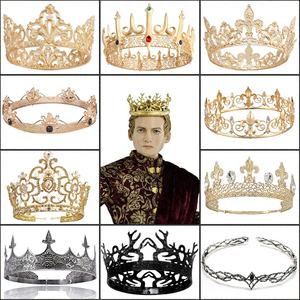 Accessoires capillaires unisexes pour hommes et femmes, couronne <span class=keywords><strong>de</strong></span> prince blanche, coiffe <span class=keywords><strong>de</strong></span> performance, pour le commerce transfrontalier - Product Image 5