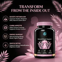 Capsules Minceur OEM/ODM en Gros : Brûle-Graisse, Bloqueur de Glucides, Stimule le Métabolisme, Coupe-Faim - 60 Capsules