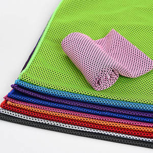 Serviette de sport en microfibre de haute qualité pour le fitness et le yoga, rafraîchissante, douce, respirante, avec logo, pour hommes et femmes - Product Image 4