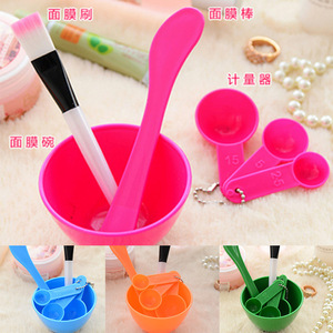 Nahe DIY Face Mask Kit Bowl <b>Spoon</b> Brush <b>Measuring</b> Set For Facial Care Tools - Product Image 1