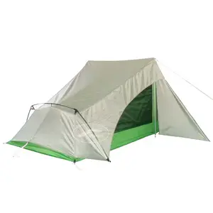 Di fascia alta innovazione Design campeggio avventura 2 persone impermeabile sfaccettatura leggera per escursionista tenda per Backpacking soluzione