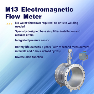 เครื่องวัดการไหลแบบแทรก High M13 ช่วงวัดเต็มรูปแบบ ความแม่นยำสูง สำหรับโครงการตรวจสอบท่อส่ง - Product Image 2