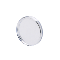 Boîte à pièces de monnaie en plastique à fermeture hermétique, prix d'usine, pour pièces d'or Eagles, ajustement direct, capsule pour pièces de monnaie de 1 oz d'or Buffalos, 32 mm