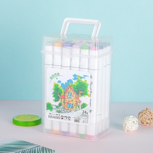 Dual-Mẹo Màu Bút Thiết Lập 80 Đầy Đủ Màu Sắc Dựa Dầu Nhanh Chóng Làm Khô Rượu Mực Vẽ Đánh Dấu Cho Học Sinh Tiểu Học Nghệ Thuật - Product Image 4