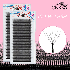 Extensiones de Pestañas Premade en Forma de W 10D, Venta al por Mayor OEM, Bandejas de Pestañas de <span class=keywords><strong>Volumen</strong></span> Mate para Artistas de Pestañas y Distribuidores - Product Image 2