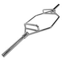 Barre hexagonale standard en acier 25 kg antidérapante durable personnalisée pour la musculation à domicile unisexe (épaules et bras)