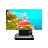 Soporte Vertical Plegable para Pantalla LED, Pantalla Digital Plegable con Elevación LED, Pantalla TFT para Interiores