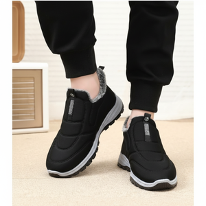 Sneakers invernali imbottite da uomo e donna stivali da neve antiscivolo per Comfort e presa - Product Image 1