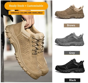 JIANKUN Chaussures <span class=keywords><strong>de</strong></span> sécurité antidérapantes respirantes et confortables pour les travailleurs, personnalisation <span class=keywords><strong>de</strong></span> résistance à l'usure anti-impact anti-crevaison pour hommes - Product Image 2