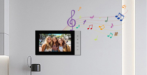 1V1 Kit de visiophone pour la maison Écran LCD de 7 pouces Sonnette de <span class=keywords><strong>porte</strong></span> étanche à 4 fils Interphone pour la maison - Product Image 5