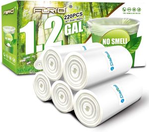 Bolsa de HDPE de 1.2 y 2.6 Galones, Colorida, con Logotipo Impreso, Material Laminado, Precio de Fábrica, para Envasado en Supermercados y Cocinas - Product Image 2