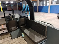 Bateau de travail de luxe en aluminium léger pour la pêche en mer et les sports nautiques - Conception haute durabilité, capacité de charge de 8 tonnes