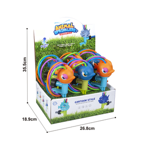 Jouet d'arrosage extérieur en forme de poisson-sabre de dessin animé, multicolore, pour jeux aquatiques d'été pour enfants - Product Image 4