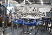 Machine de remplissage de boissons gazeuses en bouteille de A à Z, machine de mise en bouteille de soda avec système de mélange